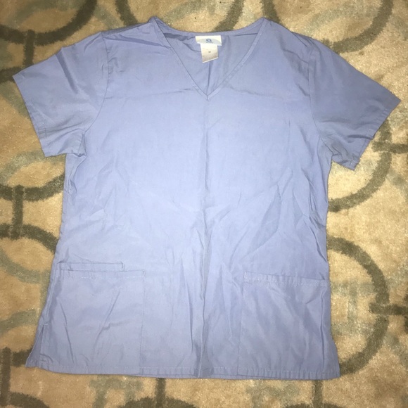 Sb Scrubs Tops Ceil Blue Scrubs Brand Scrub Top M Poshmark